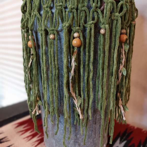 Macrame Plant Skirt - Picture 3 of 5